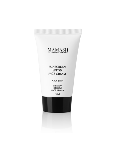 Крем для обличчя SPF 50 для жирної та комбінованої