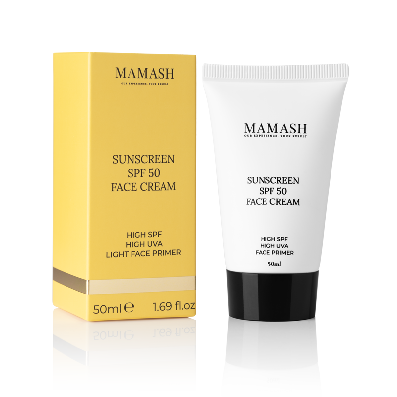 Крем для обличчя SPF 50 для сухої та чутливої шкіри