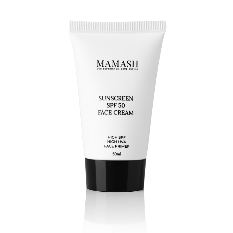 Крем для обличчя SPF 50 для сухої та чутливої шкіри